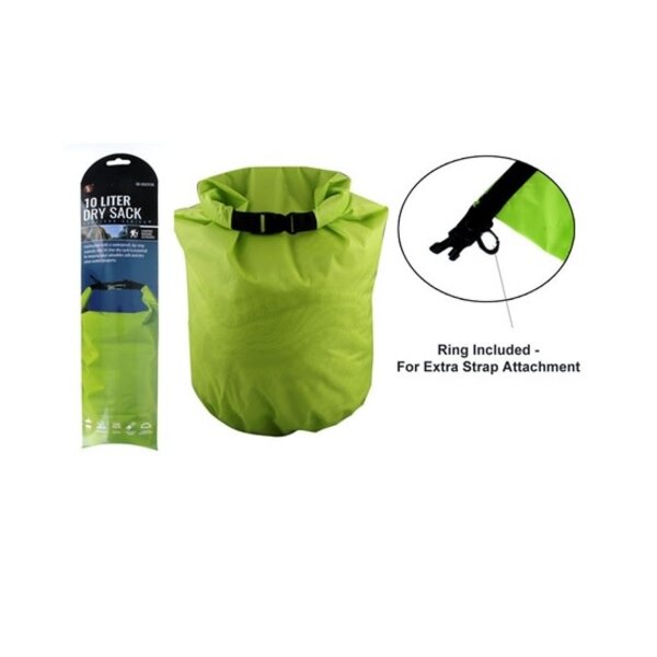 10L Waterproof Dry Sack Green