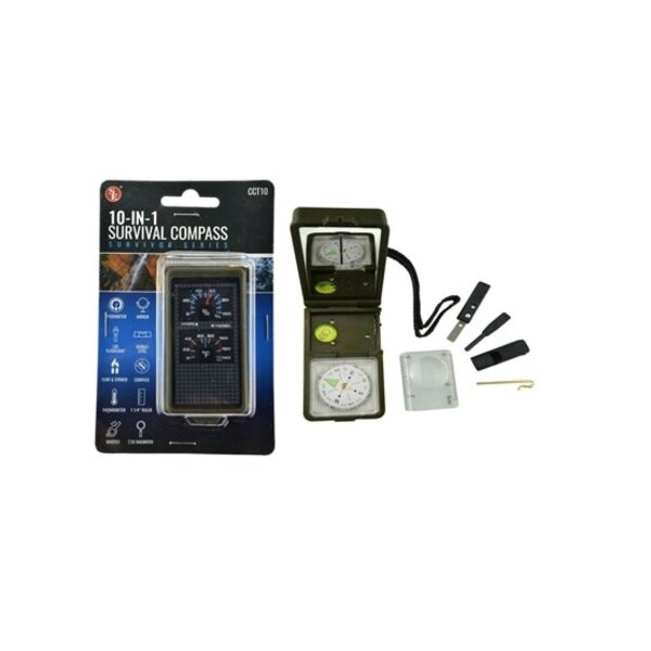 10-in-1 Camping Suvival Tool