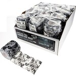 Snow White Camouflage Adhesive Free Wrap (2" Wide x 15' Long)