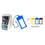 IPX8 Waterproof Floating Pouch with Lanyard (10.25" x 4.5") Assorted