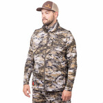 HUNTWORTH Saskatoon Heat Boost HW Windproof Soft Shell Hunting Vest Disruption