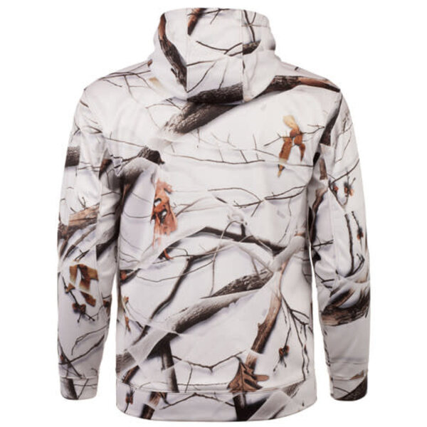 HUNTWORTH Harrison Midweight Performance Hoodie Snow Cano