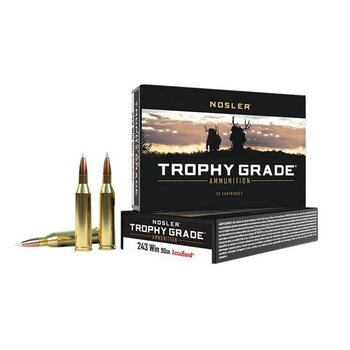 NOSLER 243 Win 90gr Accubond Trophy Grade 20ct