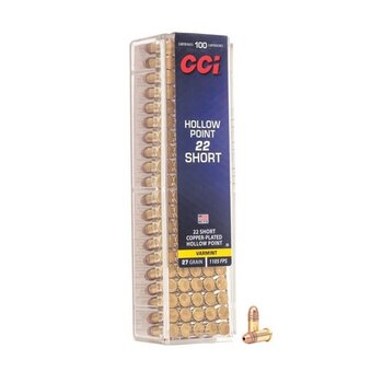 CCI 22 Short 29gr Target CP RN 100ct