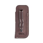 CRKT Folding Knife Leather Sheath Brown
