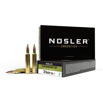 NOSLER 28 Nosler 150gr Expansion Tip 20ct