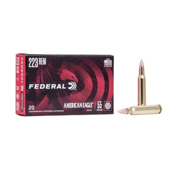 FEDERAL 223 Rem 55gr American Eagle FMJ 20ct