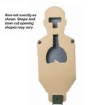 SHOOTING TARGET USA IPSC Harmonic Target & Signature Stand