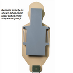 SHOOTING TARGET USA IPSC Harmonic Target & Signature Stand