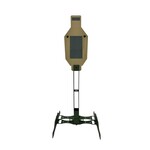 SHOOTING TARGET USA IPSC Harmonic Target & Signature Stand