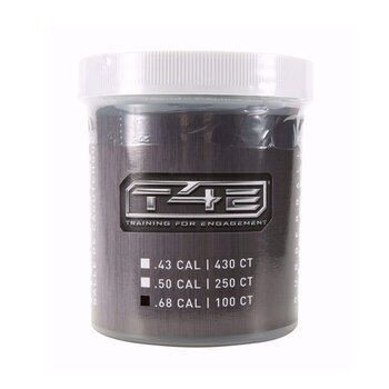 UMAREX T4E Rubber Balls 68 Cal Black 100ct