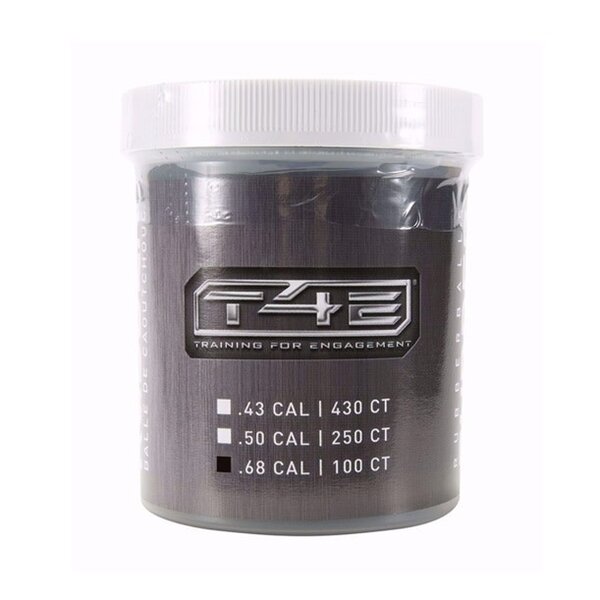 UMAREX T4E Rubber Balls 68 Cal Black 100ct