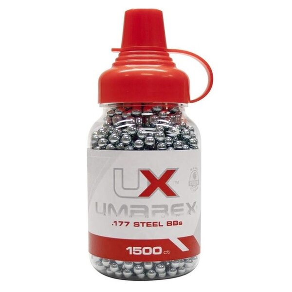 UMAREX Precision Steel BB's .177 Cal 1500ct