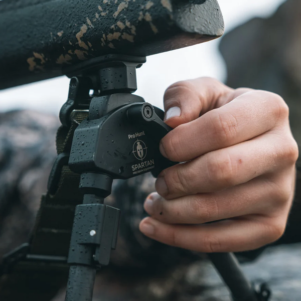SPARTAN Javelin Pro Hunt Tac Bipod Long Black