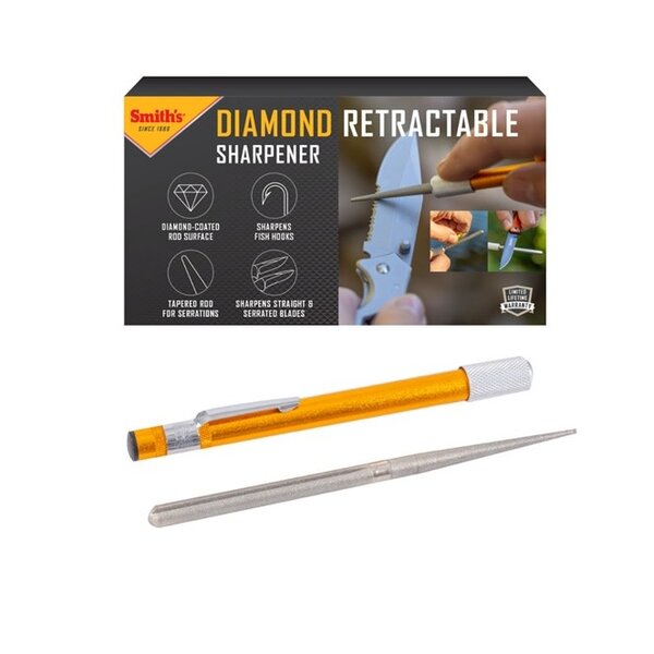 SMITH'S Diamond Retractable Sharpener