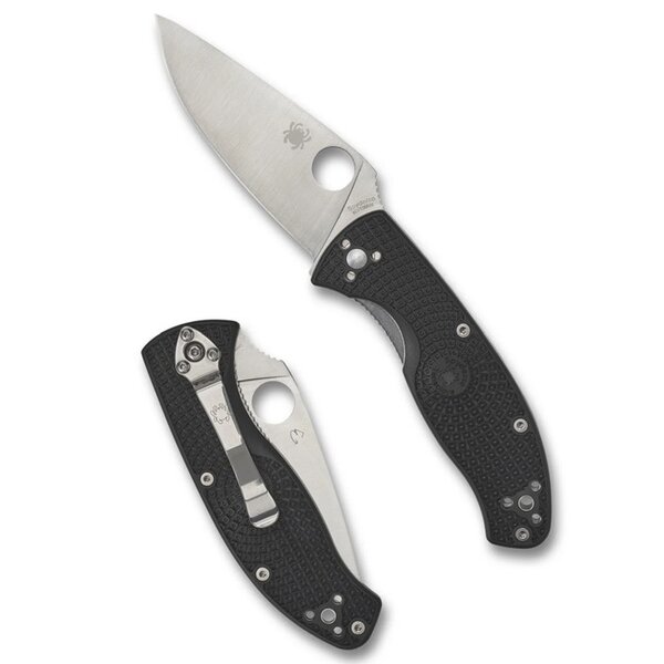 SPYDERCO  Tenacious Black Lightweight Plainedge