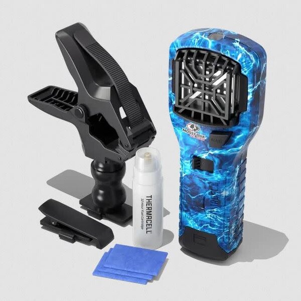 THERMACELL Portable Mosquito Repeller Mossy Oak Fishing Bundle
