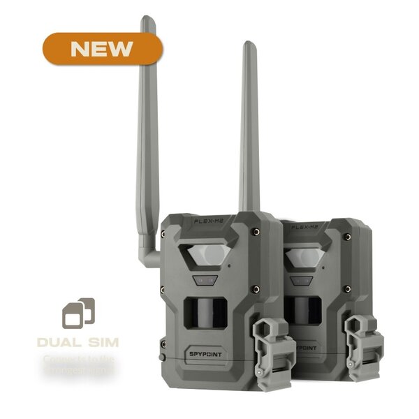 SPYPOINT Flex-M2  Cellular Trail Camera 2 Pack