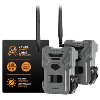 SPYPOINT Flex-Dark Cellular Trail Camera Twin Pack