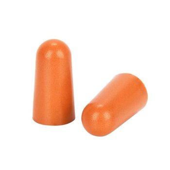 ALLEN ULTRX Foam Ear Plugs Orange 6pk