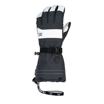 FIELDSHEER Women's Aerial Snow Heated Glove White/Grey
