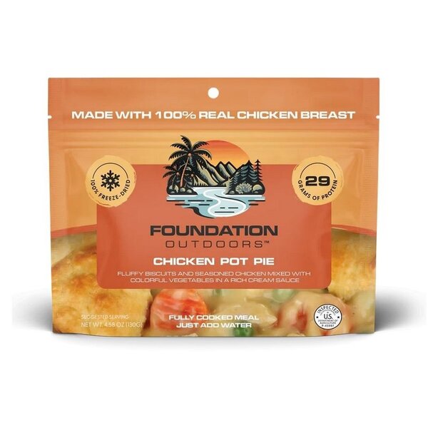 FOUNDATION OUTDOORS Chicken Pot Pie