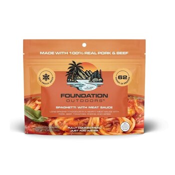 FOUNDATION OUTDOORS Spaghetti with Meat Sauce