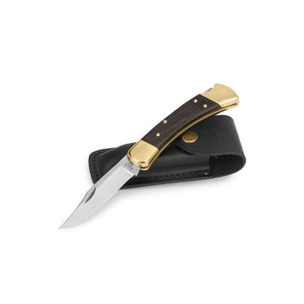 BUCK KNIVES 110 Folding Hunter w/Sheath