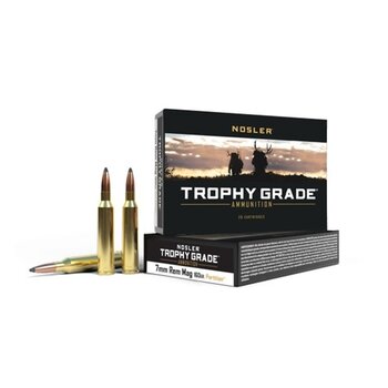 NOSLER 7mm Rem Mag 160gr Partition Trophy Grade SP 20ct