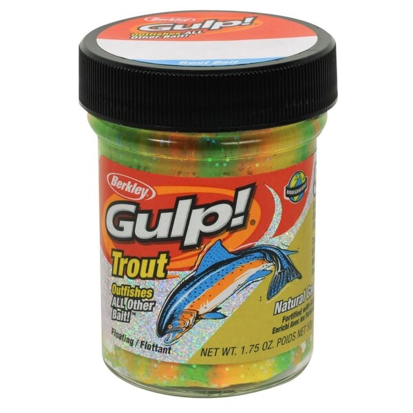 BERKLEY Gulp Dough Trout Rainbow Candy