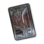 LUCKY JACK Wild Card – Survival Wallet Multi-Tool with Saw