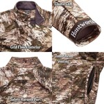 HUNTWORTH Elkins Midweight Windproof Soft Shell Jacket Tarnen