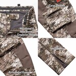 HUNTWORTH Saskatoon Heat Boost Heavyweight Windproof Soft Shell Pants Tarnen