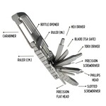 LUCKY JACK The Fix Is In Screwdriver Keyring Multi-Tool