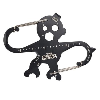LUCKY JACK Cheeky Monkey Carabiner Multi-Tool