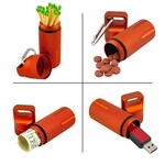 LUCKY JACK Trek Tubes Waterproof Storage Tubes 2pk