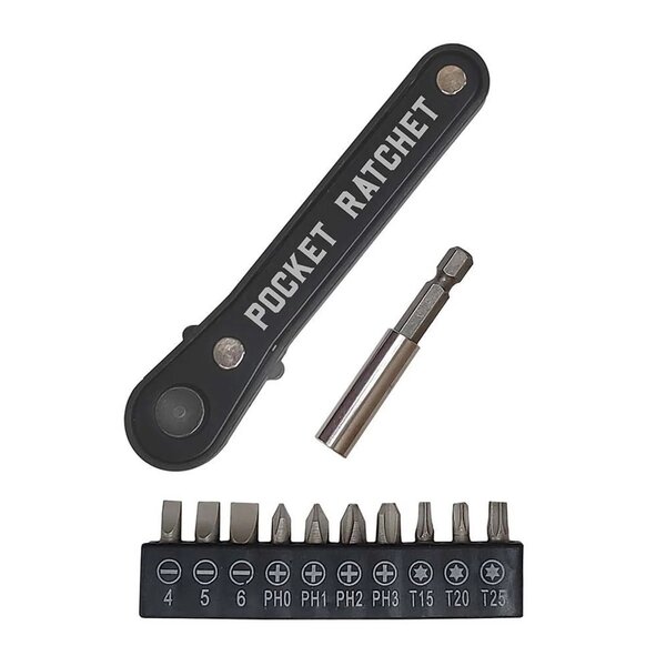 LUCKY JACK High-Torque Pocket Ratchet Tool Set