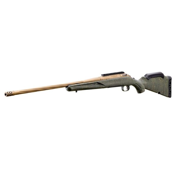 RUGER American Gen II Predator 270 Win Burnt Bronze Cerakote Green Splatter 22"