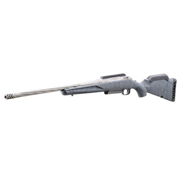 RUGER American Gen II 6.5 PRC Gunmetal Grey Cerakote Grey Splatter 20"