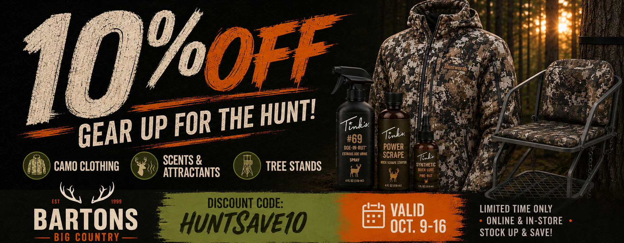 Gear Up For The Hunt!