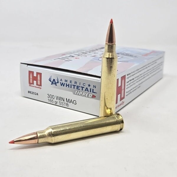HORNADY 300 Win Mag 165gr SST American Whitetail Tipped 20ct