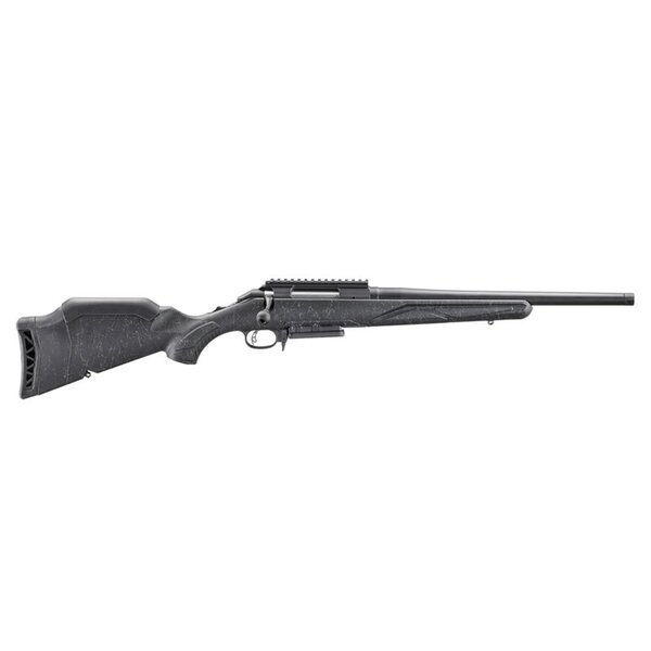 RUGER American Gen II Patrol 308 Win Black w/Gray Splatter 16.1"