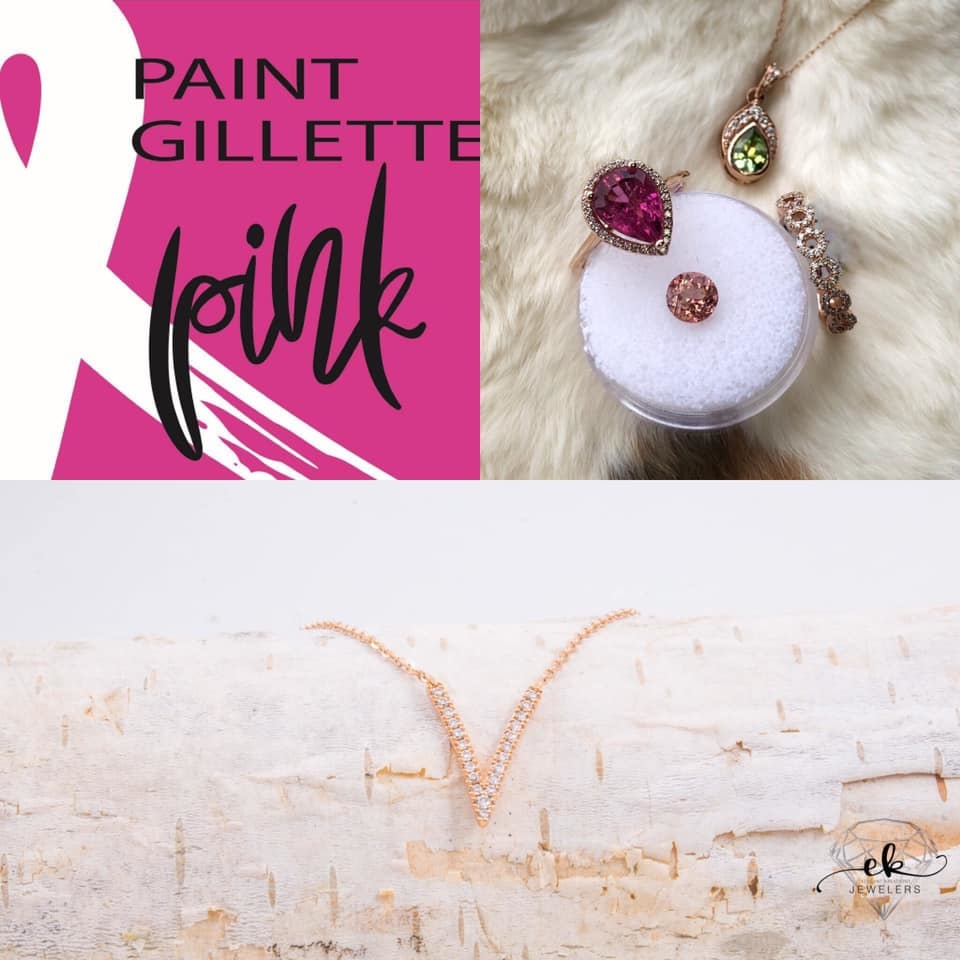 Help EK Jewelers Paint Gillette Pink!