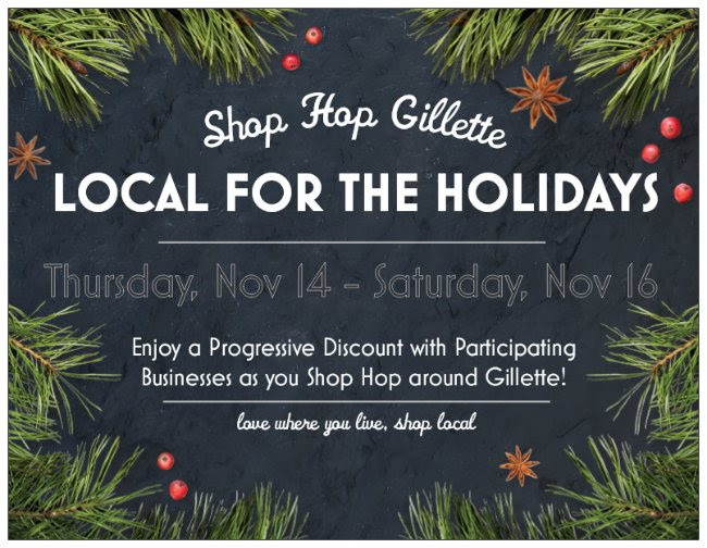 Shop Hop Gillette to Keep it Local for the Holidays