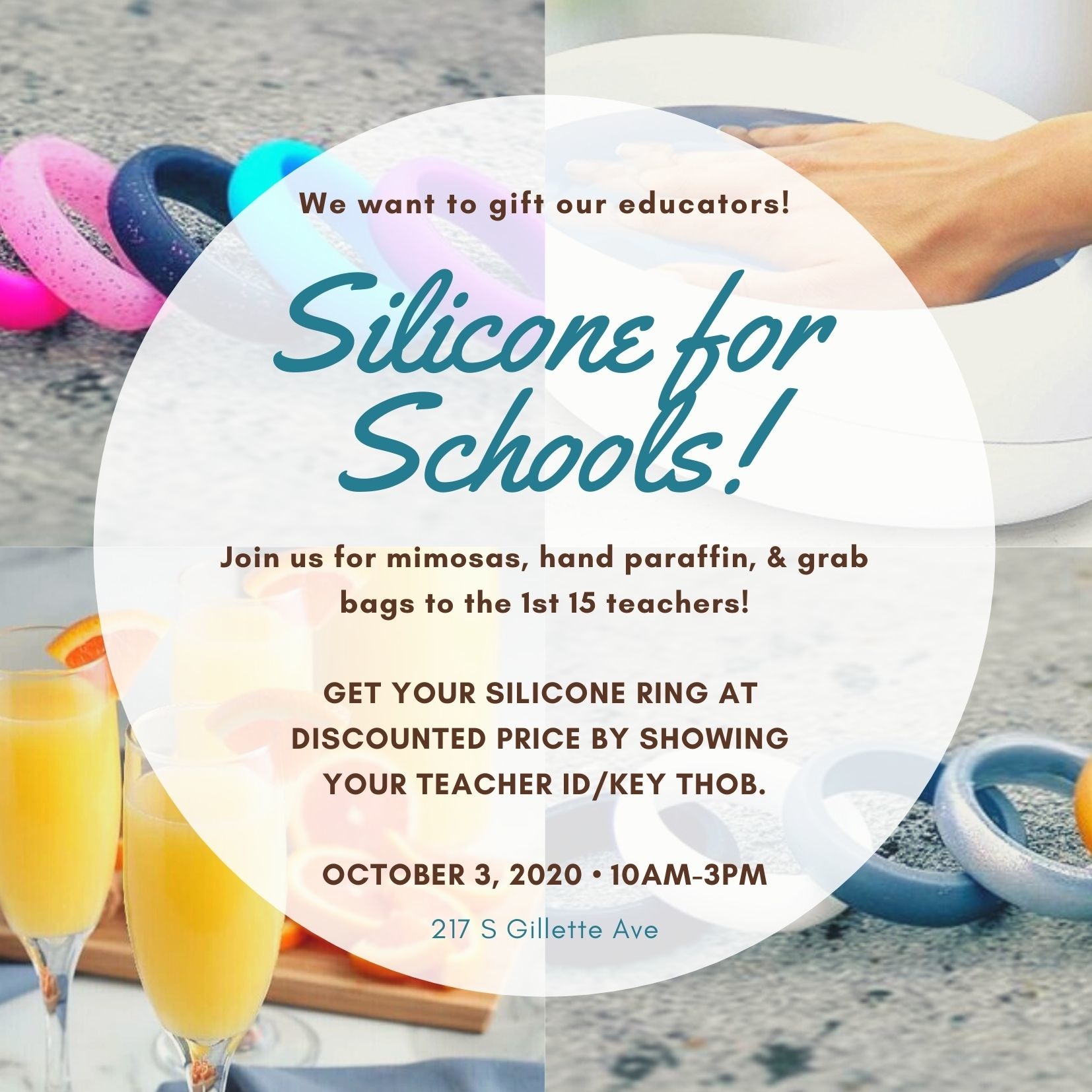 EK Jewelers holds Silicone for Schools for Teachers