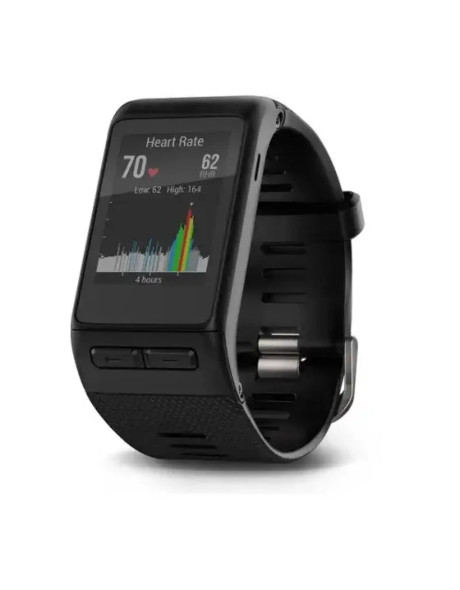 Garmin Garmin, Vivoactive HR, Regular, Black, 010-01605-00