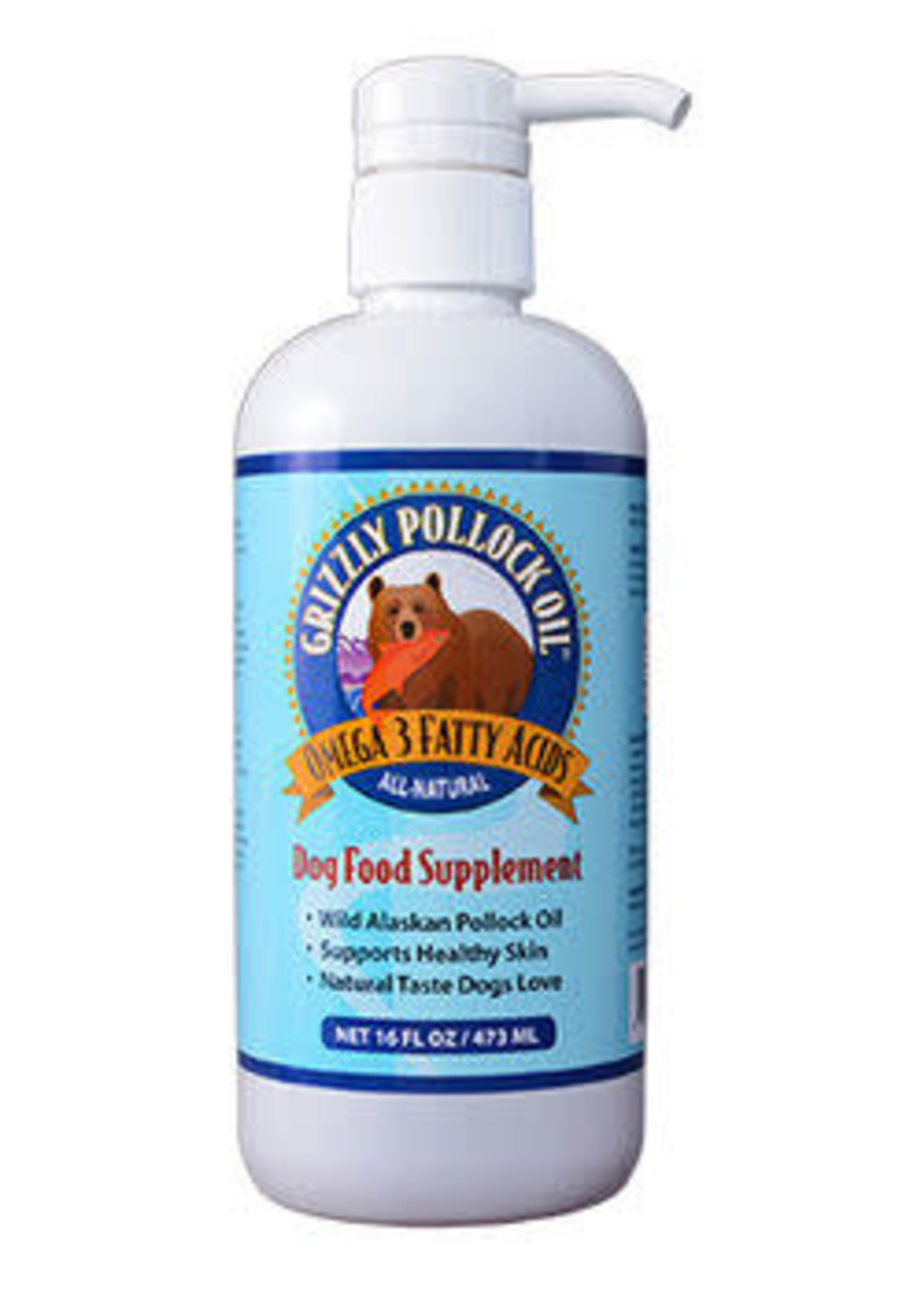 grizzly pollock oil 64 oz