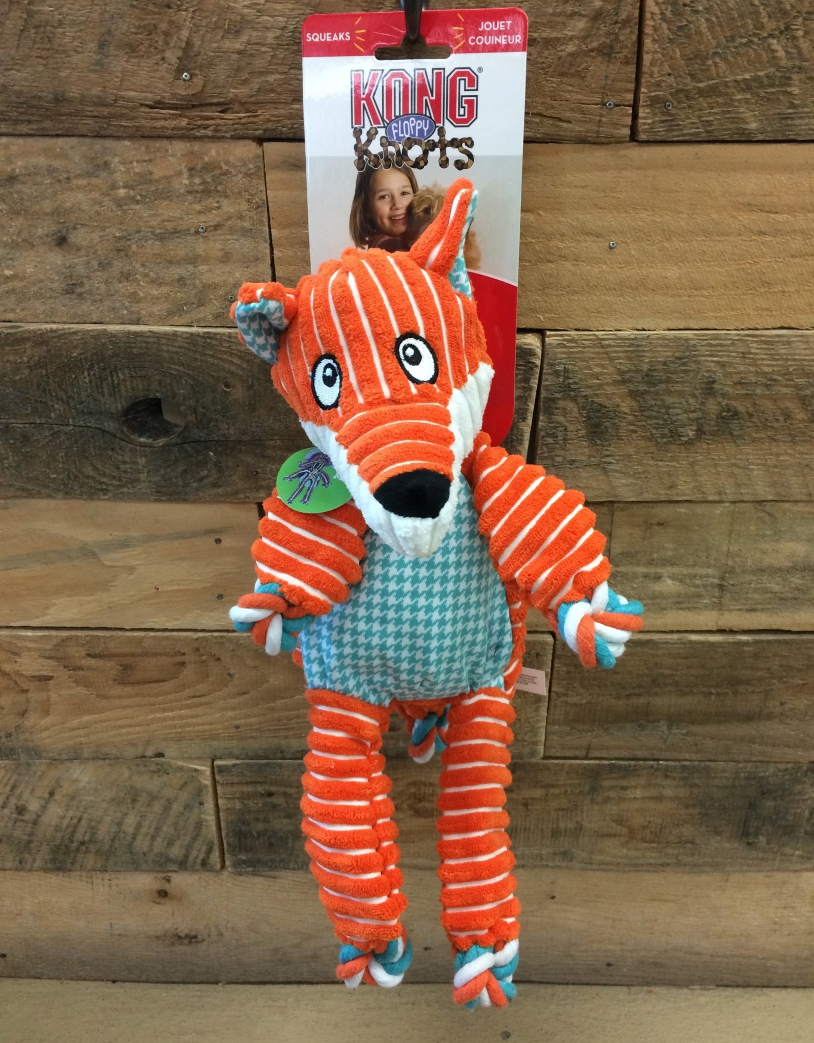 kong floppy knots fox
