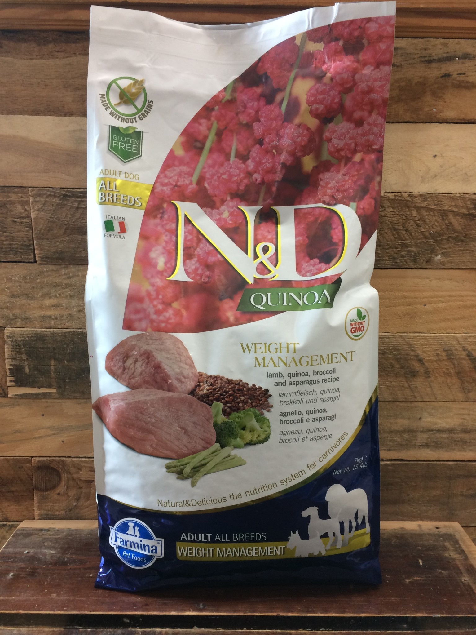 Farmina Farmina N&D Quinoa Weight Lamb Quinoa Dog 15.5