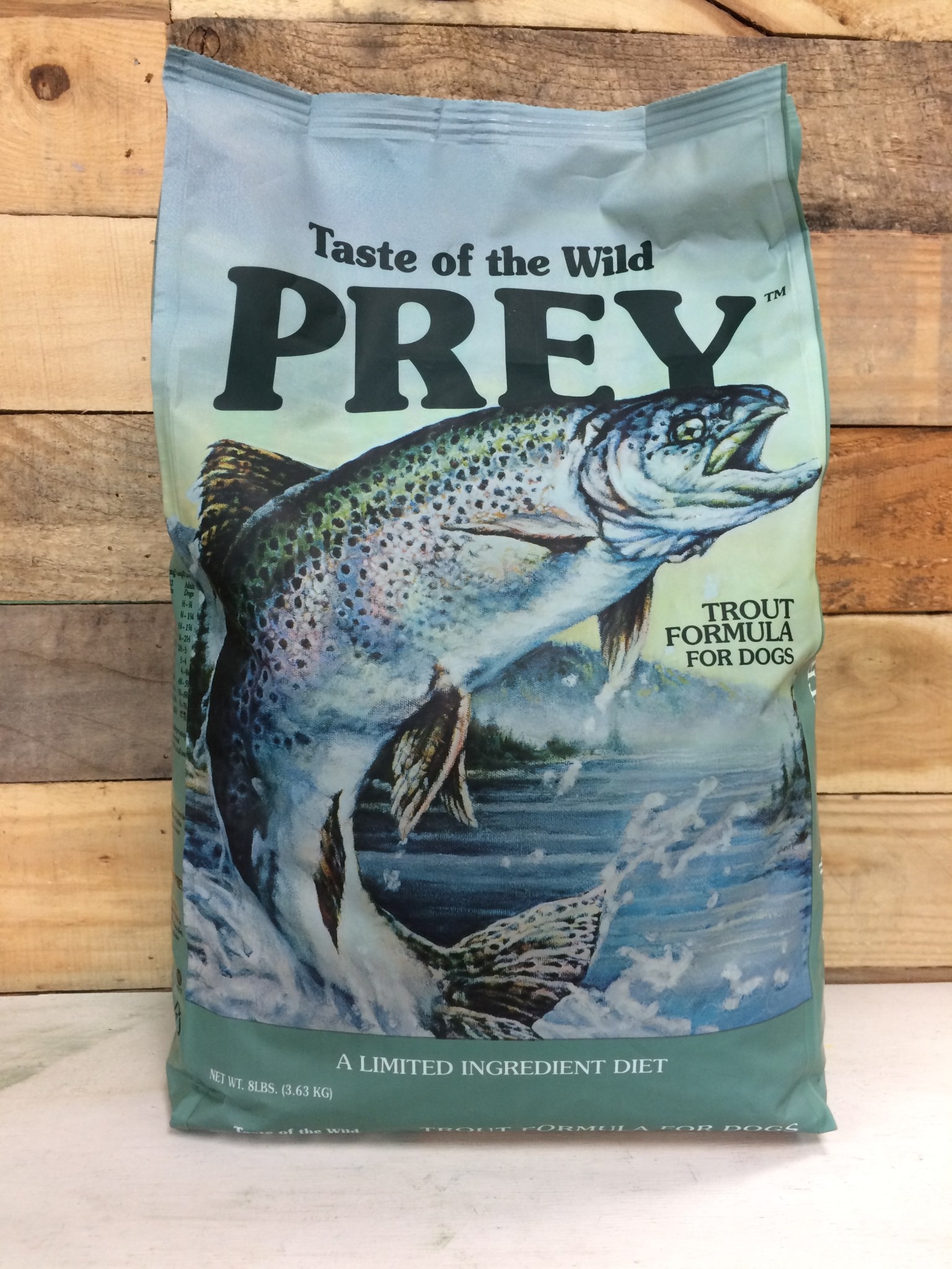 taste of wild prey trout